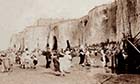 Fort Promenade before the New Sea Wall, c1900 